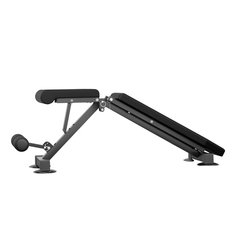 Weight Bench Workout Bench Black for Incline Decline Exercise