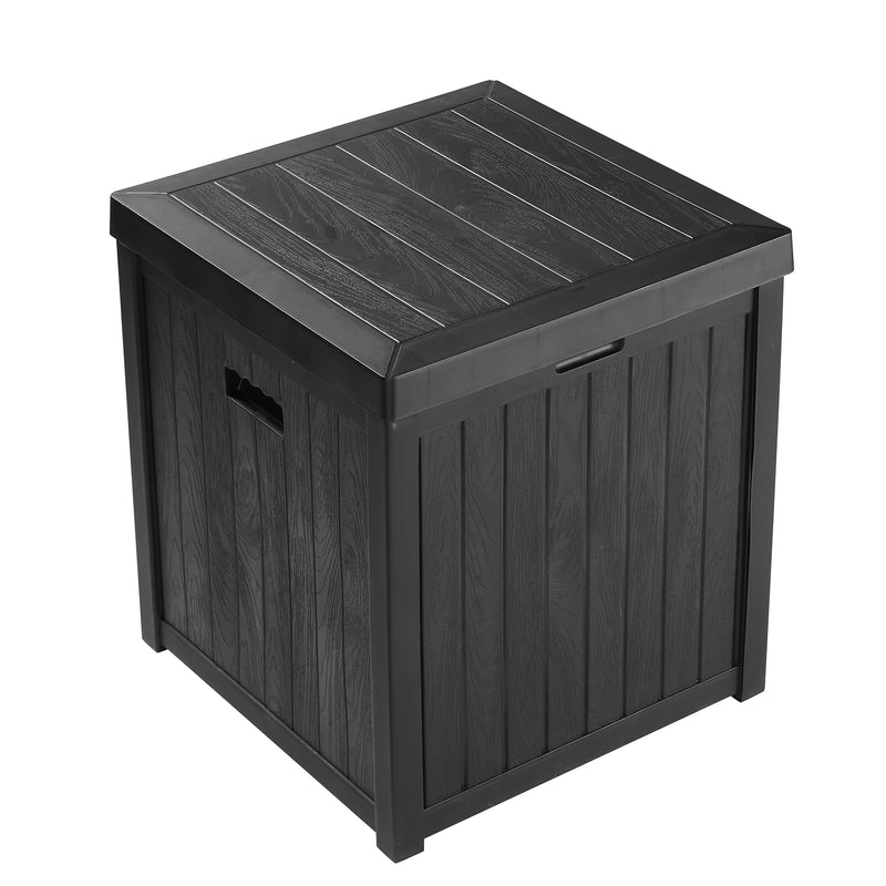 Deck Storage Container Box - 52 Gallon Outdoor Patio Garden Furniture,Hydraulic Lever