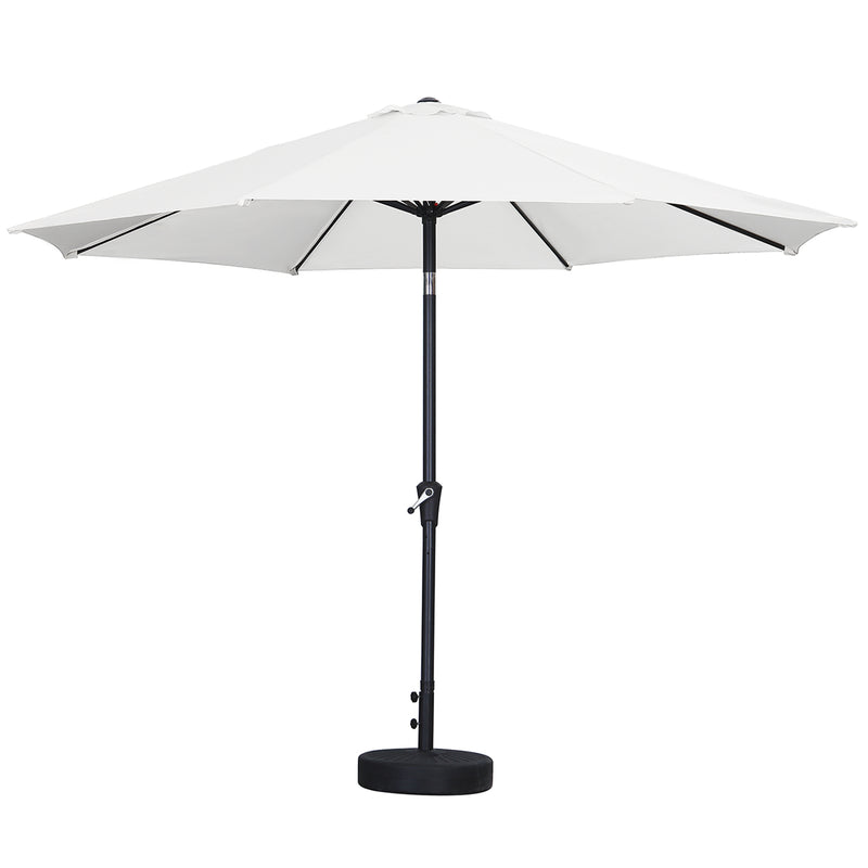 Ainfox 11FT Patio Umbrella Outdoor Table Umbrella with Push Button Tilt and Crank