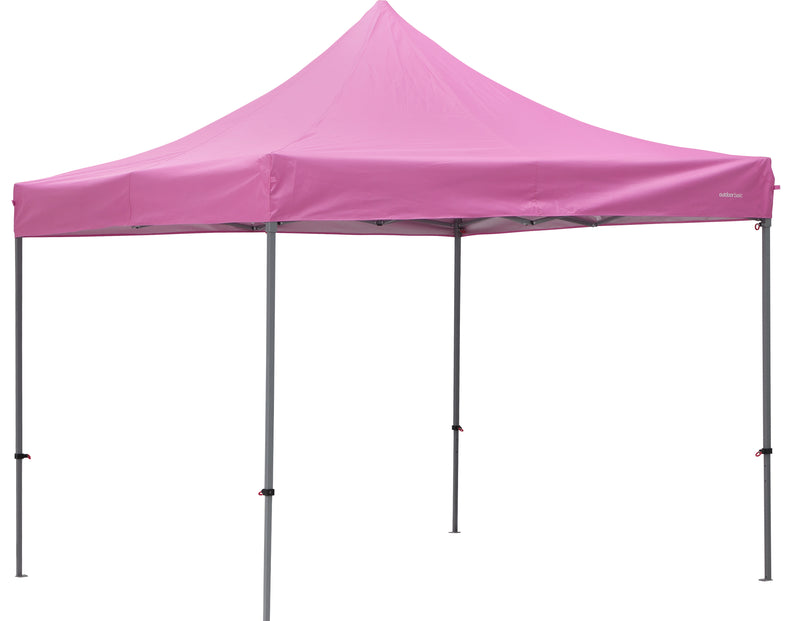 Ainfox 10x10 Ft Outdoor Canopy Tent, Pop-Up Canopy Tent Portable Shade Instant Folding Canopy with Carrying Bag and Height Adjustable