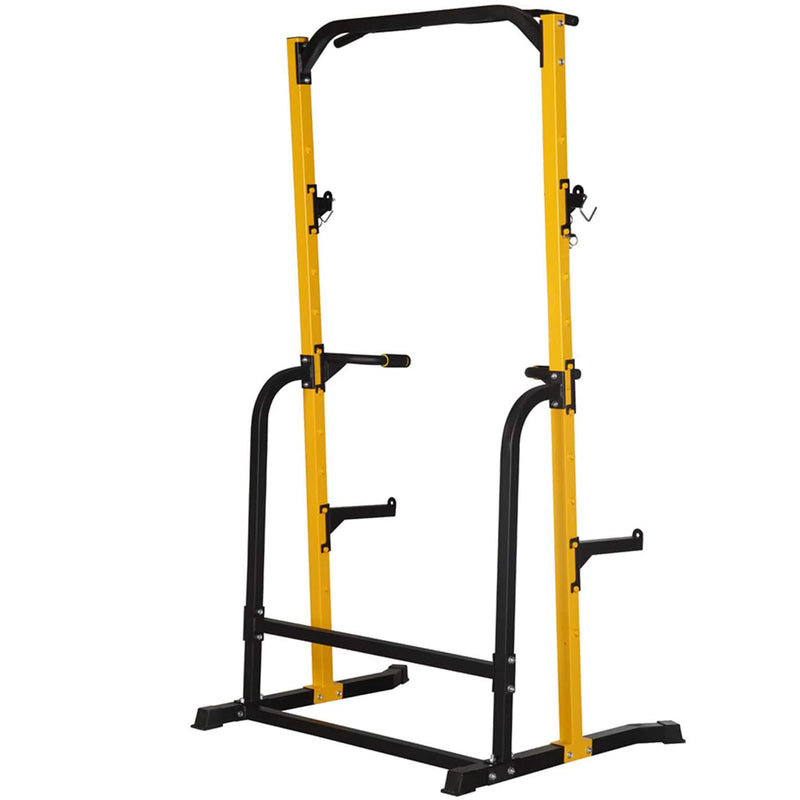 Ainfox Power Rack Squat Stand with J-Hooks, Fitness Multi-Function Power Tower Squat Rack, 800LBS Weight Capacity