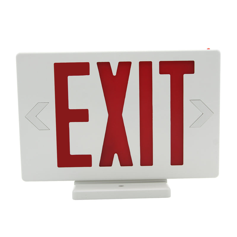 Ainfox Exit Emergency Light LED,UL Certified - Red Emergency Exit Sign Light for Business, Battery Backup