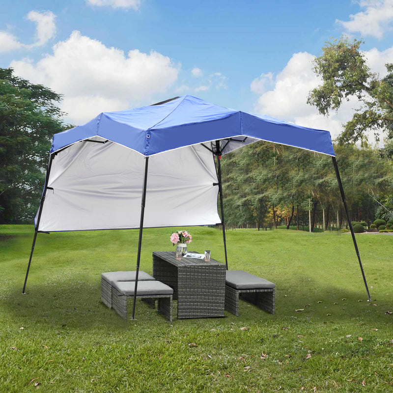 Ainfox 9x9FT Pop-up Canopy Tent Beach Shade Canopy With Central Lock